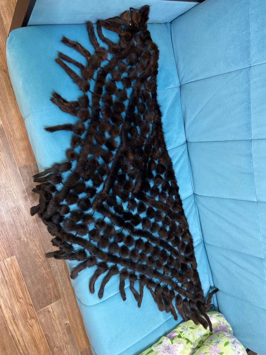 Мода разное шаль