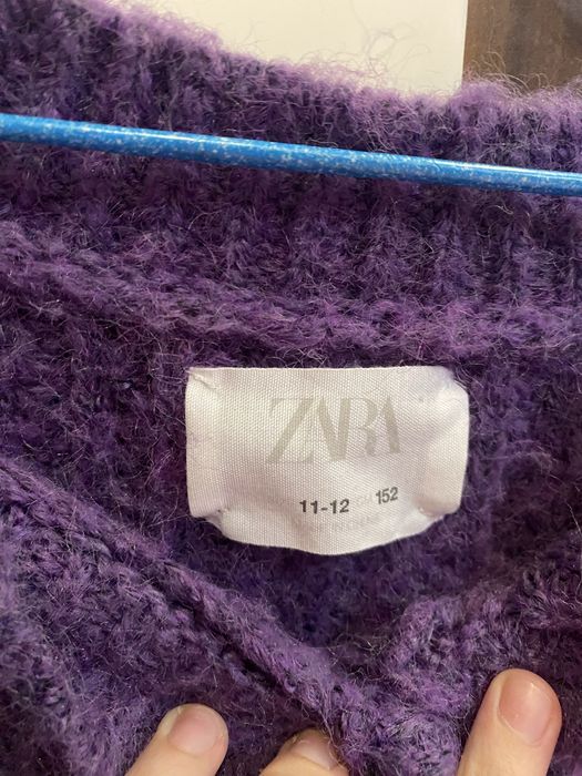 Фиолетовый кардиган ZARA