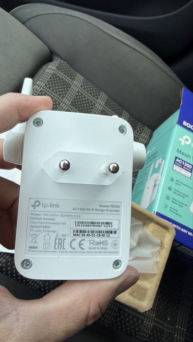 Amplificator wi-fi TP-Link nou cu bon si garantie