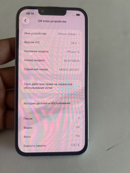 Iphone 13 128 белый