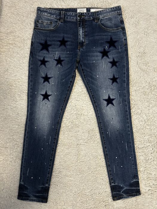 Blugi amicci albastri