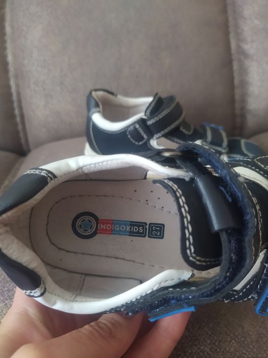 Сандали для мальчика кожа