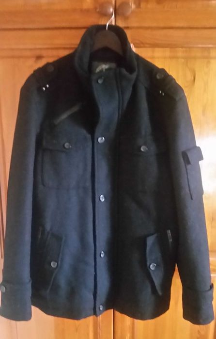 Синйо палто - като ново . ПОДАРЪК .