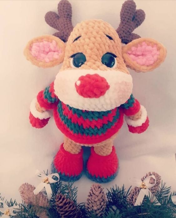 Вязаные игрушки ручной работы