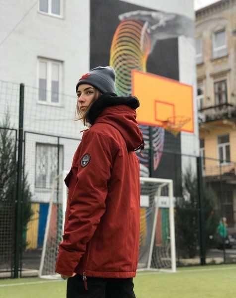 NAPAPIJRI Rainforest Анорак Куртка - Winter Зеленая S размер Доставка