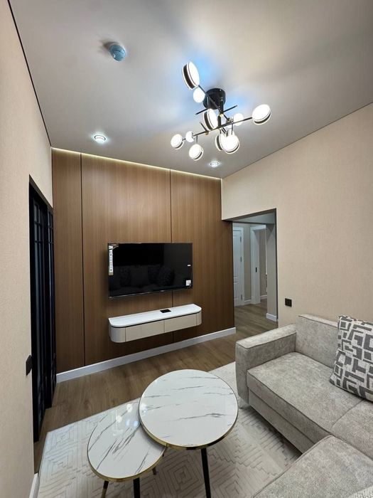 ЖК Oz Zamin | квартира с евроремонтом 60м² 3 комнаты 2с/у мебелирована