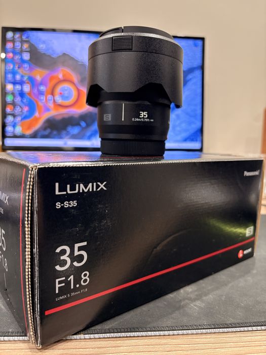 Продавам фотоапарат Lumix S5II + обективи