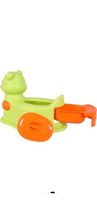 Olita pentru bebelusi Mappy Bear, Verde/Orange NOU NEFOLOSIT