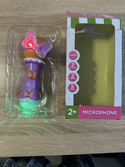 Детска играчка микрофон- Пепко