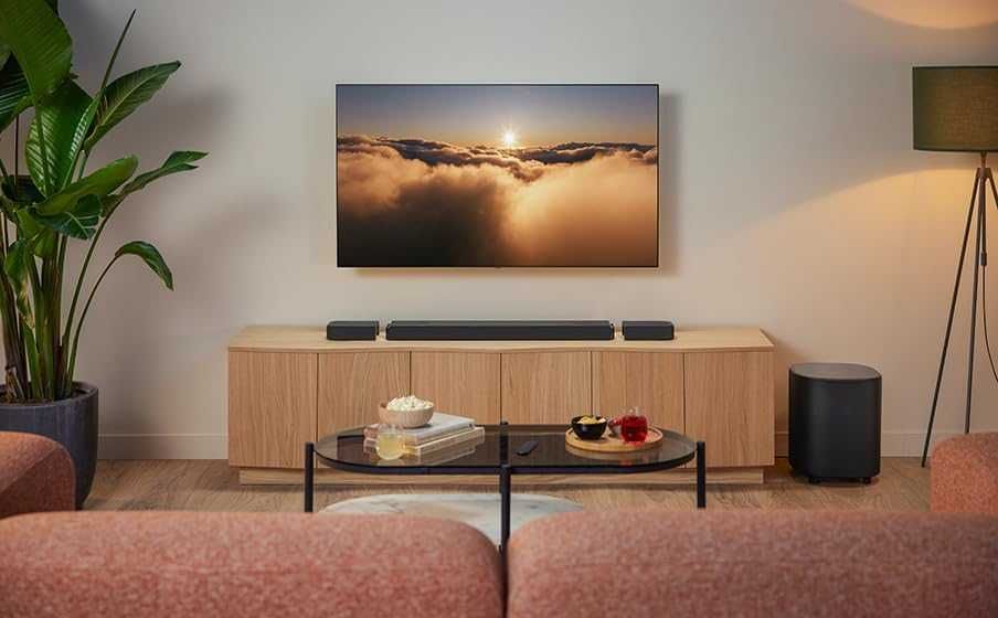 Нова Саундбар Система JBL BAR 1000 MK2, 7.1.4, 2 години Гаранция, WI-FI, Безжичен Субуфер, Обща Мощност 960 W, Bluetooth, Dolby Atmos