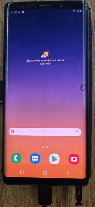 Смартфон SAMSUNG НОТ 9 с писалка о много калъфи