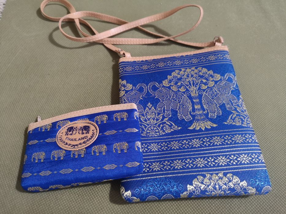 Чантичка и портмонета от плат