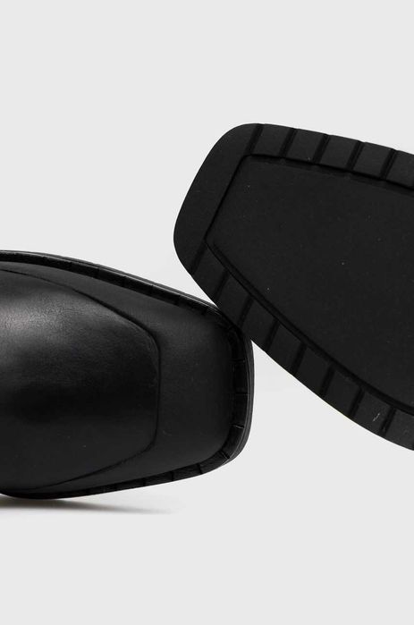 Кожени боти Tory Burch Expedition размер 40, естествена кожа, ток 8 см