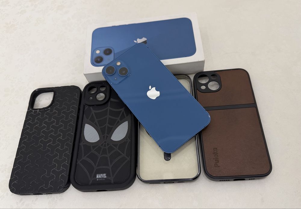Сатылады. iPhone 13, 128 гб, ёмкость 81%.