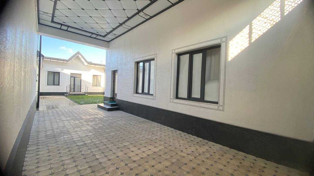 Хонобод Продается новый дом 2,5 сотих 4- комната, 2-санузел. 125 000 $