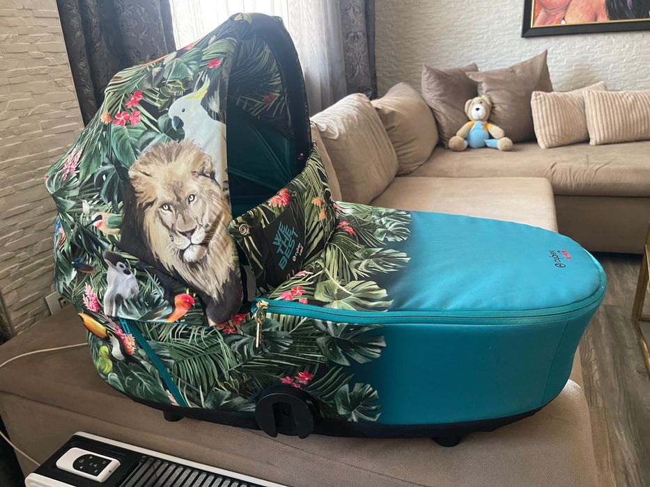 Кош за новородено Cybex Mios Lux DJ Khaled We The Best Blue