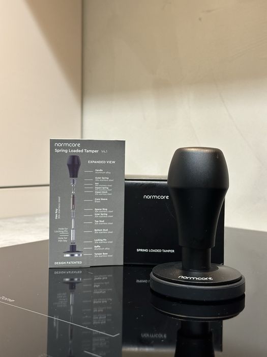Normcore V4.1 tamper espresso – click spring-loaded
