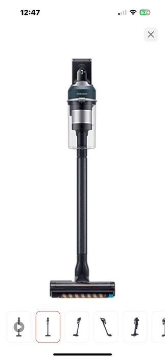 Пылесос Samsung jet 95 Comblete VS20C9544TB/EV синий