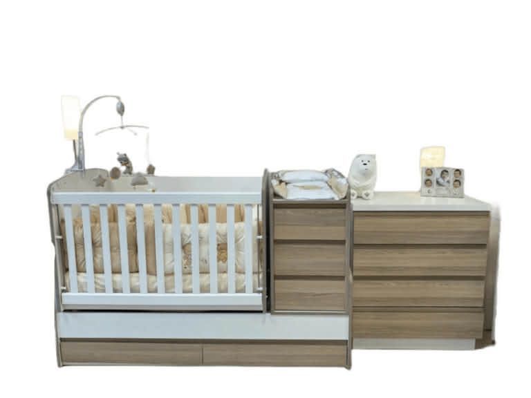 Бебешка кошара Луна/Бебешко легло + скрин