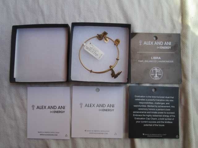 ALEX AND ANI нова, в кутия дамска гривна, произведена в САЩ.