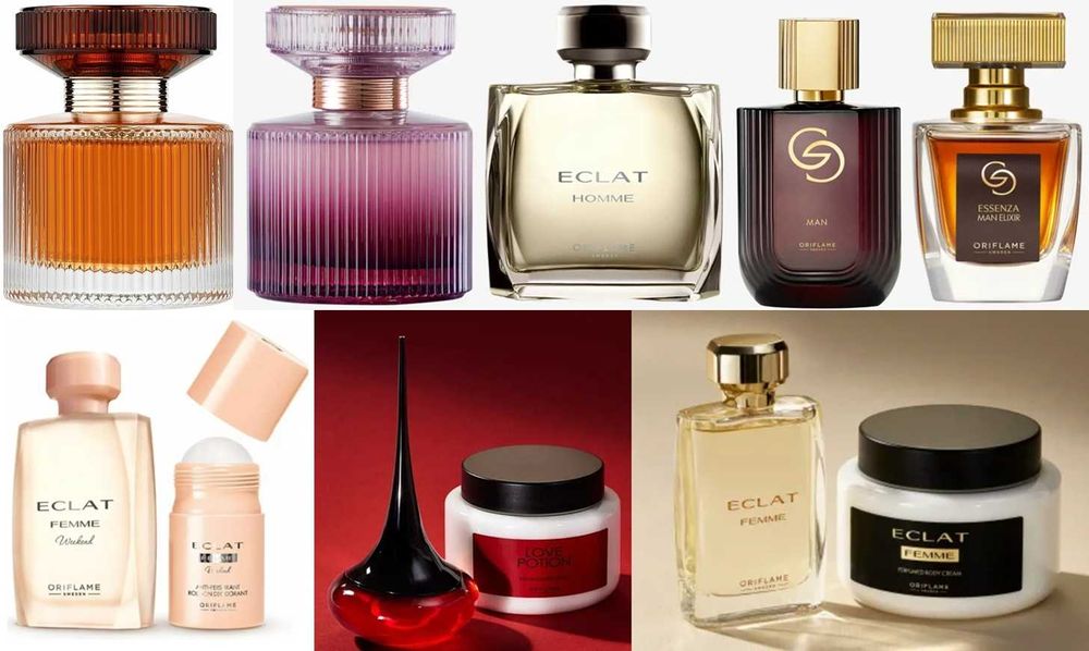 Налични парфюми, тоалетни води  от Avon, Oriflame