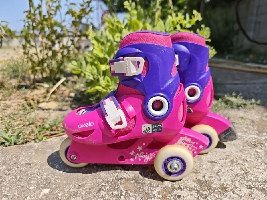Детски ролери Oxelo play 3 размер 26-28 и 32-34