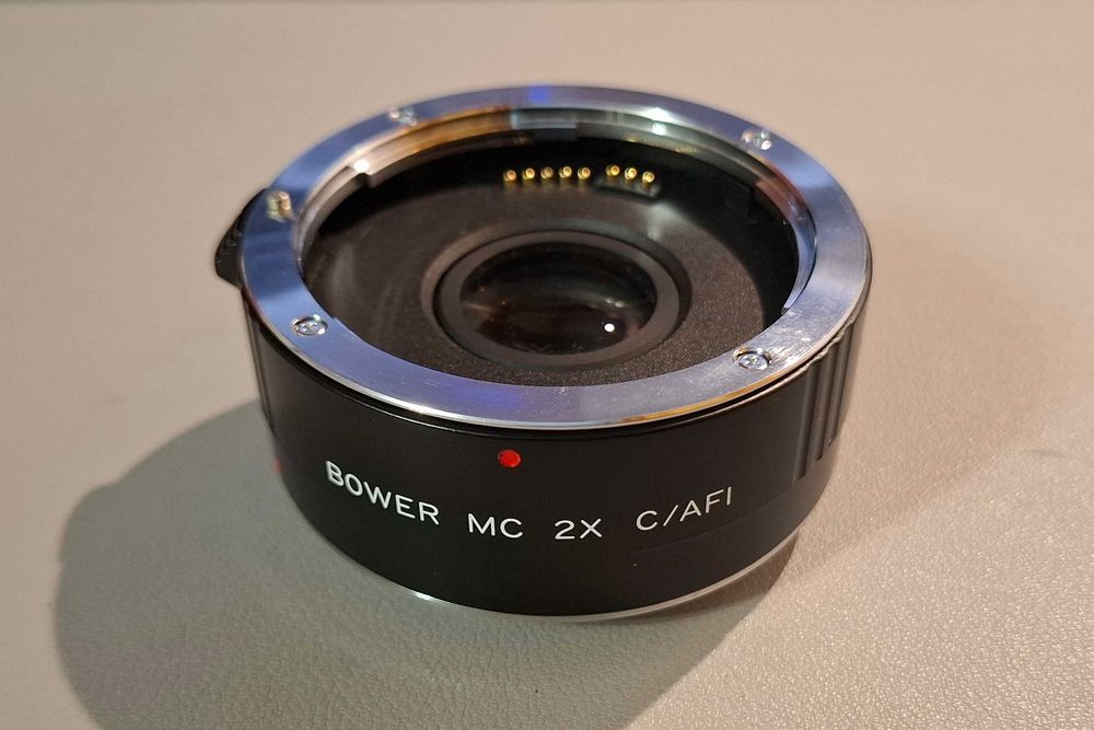 teleconvertor BOWER MC 2X C/AFI, pentru Canon EF