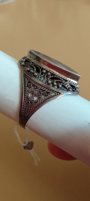 Кольцо.печатка серебро