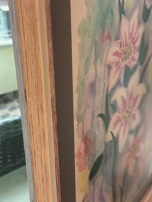 “Дъхът на пролетта” Картина с акварелна техника