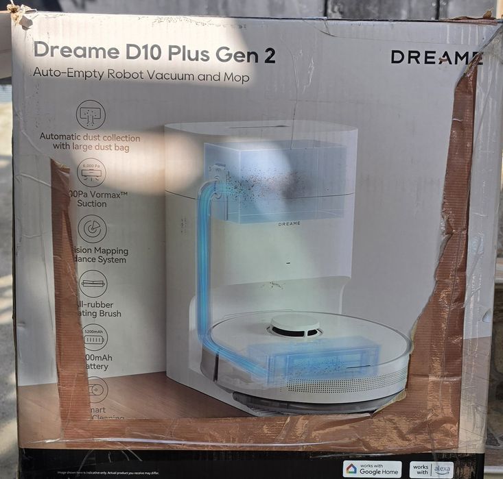 Прахосмукачка робот Dreame D10 Plus Gen2