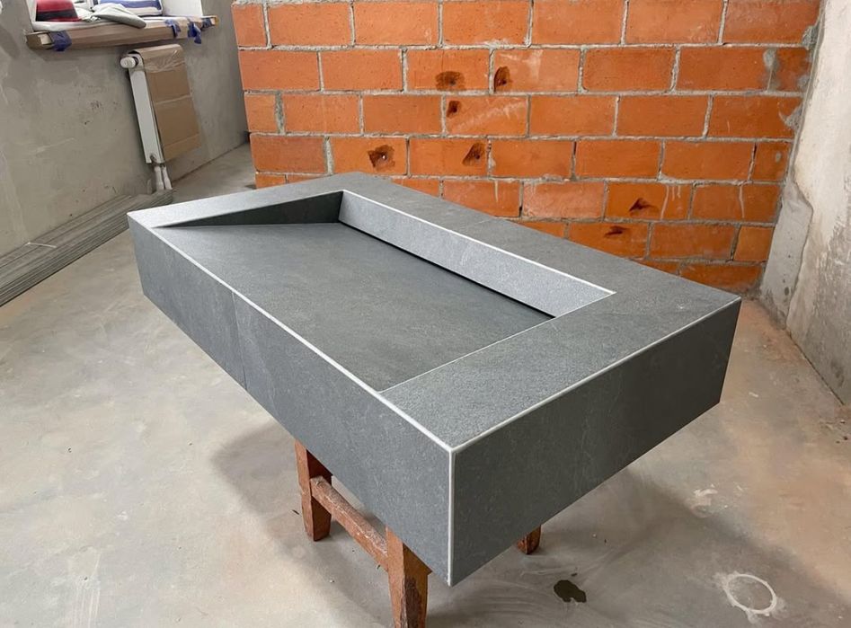 Изготовления раковины из керамогранита на заказ