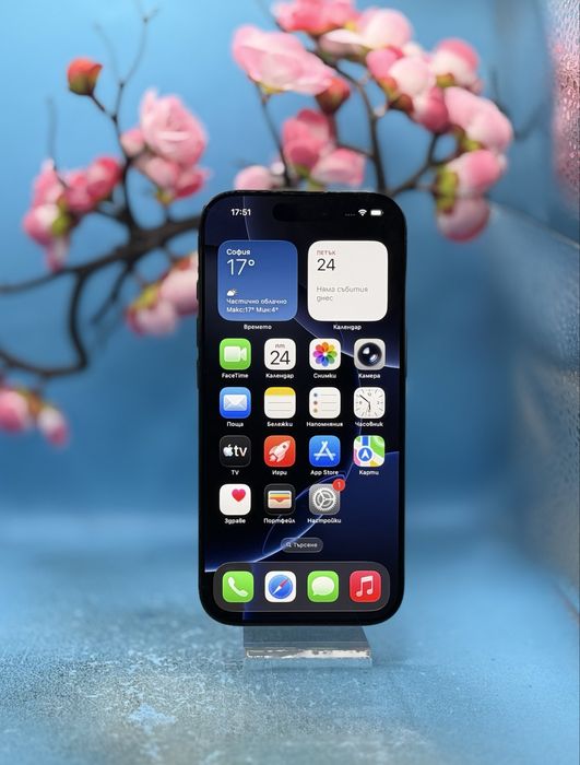 Apple iPhone 16 Pro, 128GB, 5G, Black Titanium