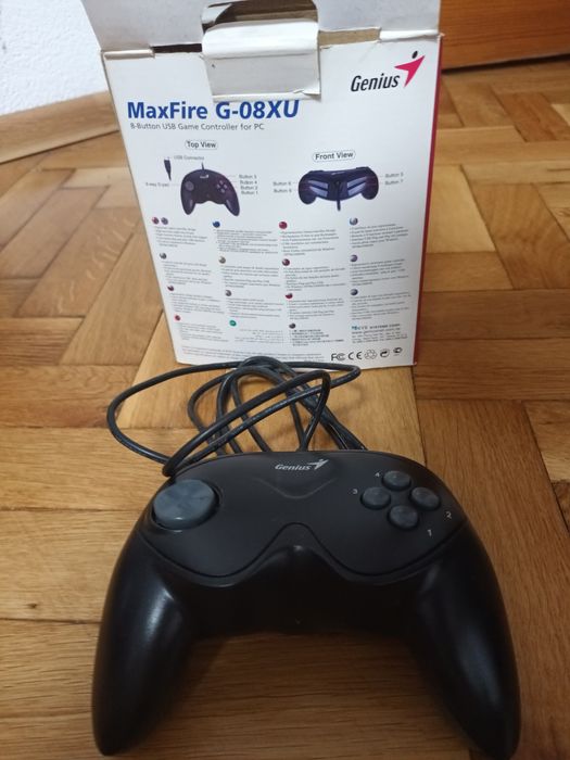 Геймпад Genius MaxFire G-08XU – USB контролер за PC