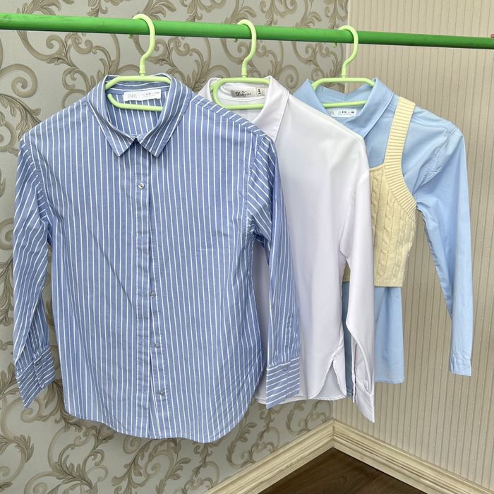 Рубашки для девочки 9-10лет. Школа