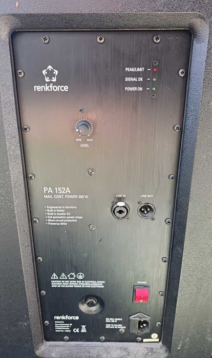 Renkforce Pa 15 с вграден усилвател