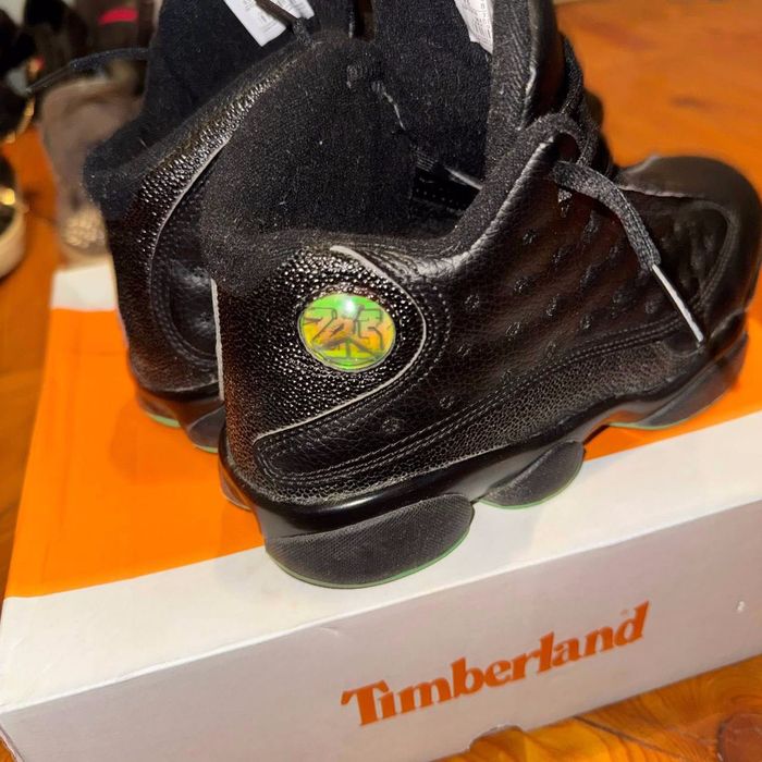 Air Jordan 13 Retro (Black Cat/Green)