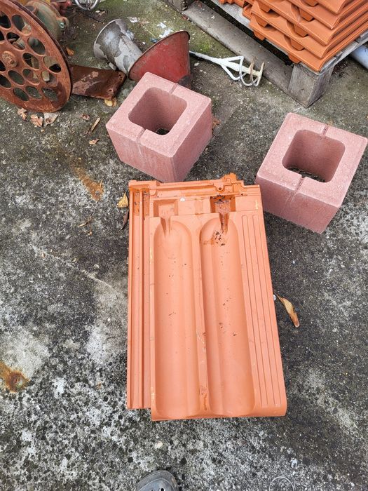 Tigla ceramica de baza Francia Aqua, Terra Rosa, natur, 492 x 295 mm