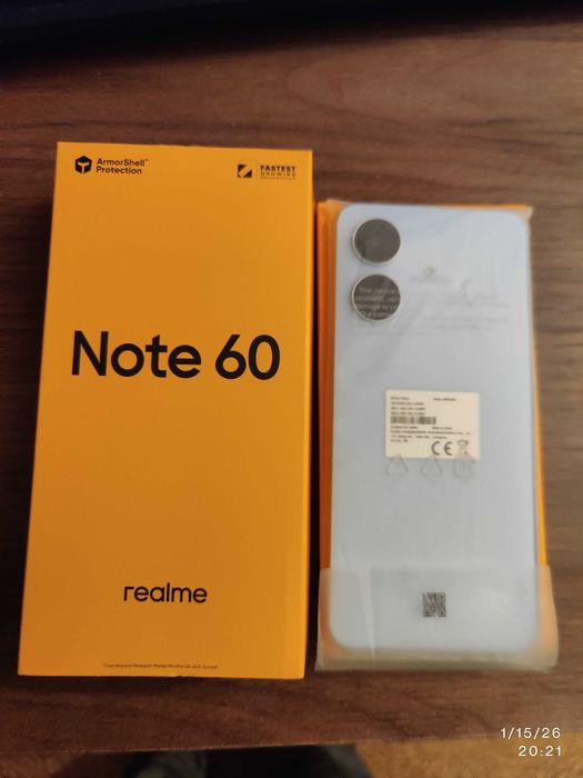 Realme Note 60 - чисто нов