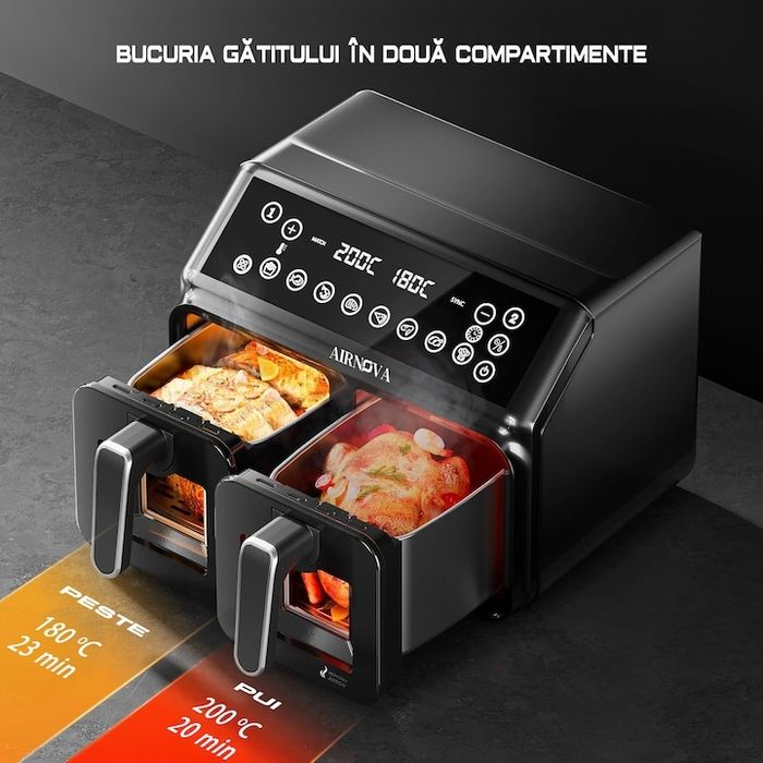 Air fryer AIRNOVA - Friteuza cu aer cald
