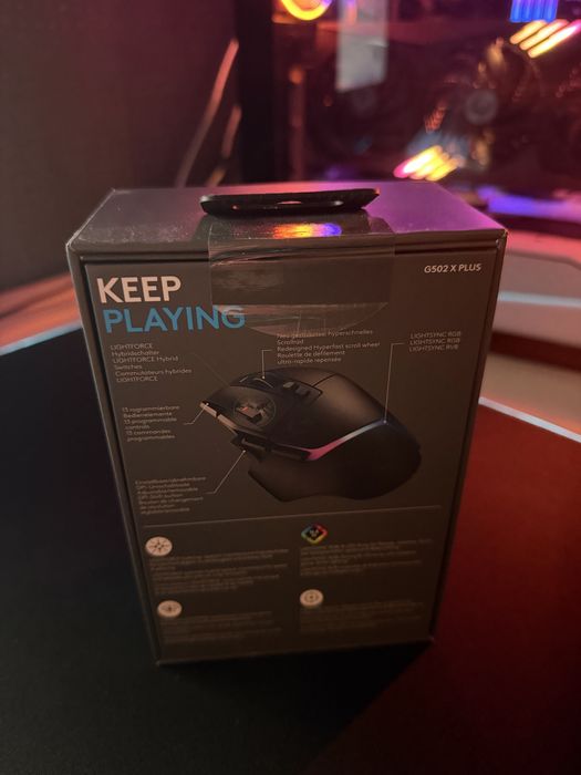 Мишка: Logitech G502 X Plus