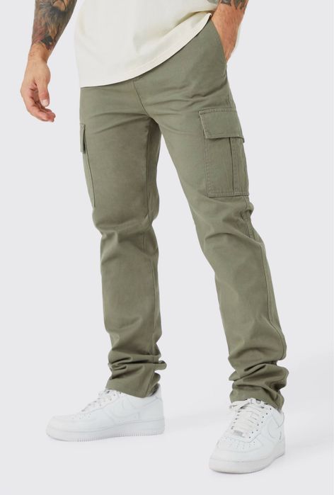 Мъжки карго панталони boohoooMAN - размери 30/S и 34/S-M