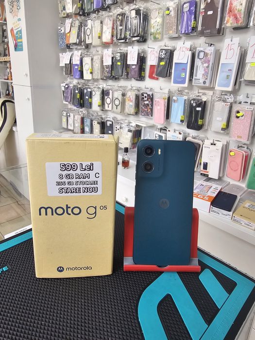 Moto G05, 8/256 GB, Nou, Garanție