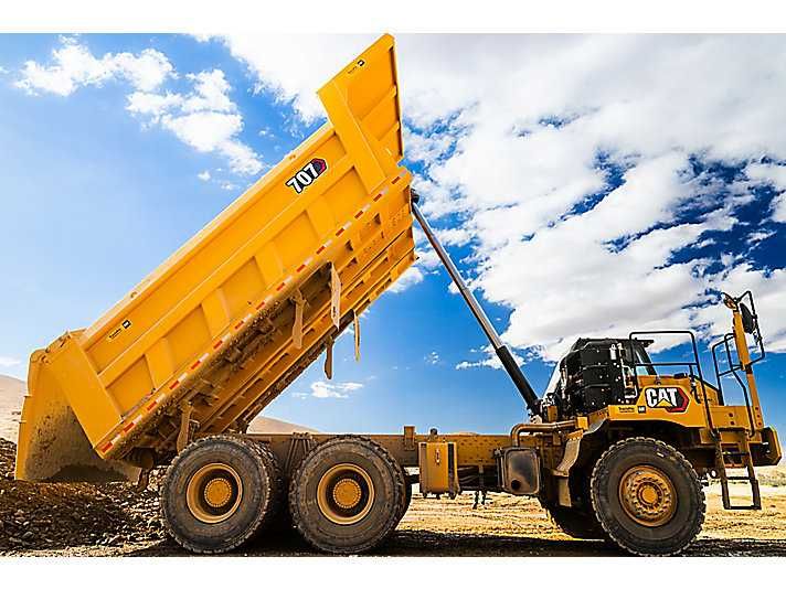 Карьерный самосвал CAT [707] (70т)