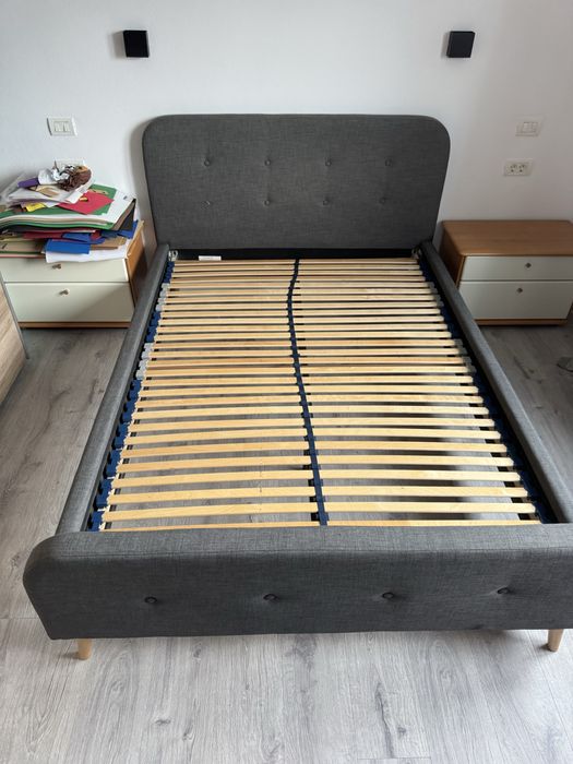 Pat 140x200 cu saltea