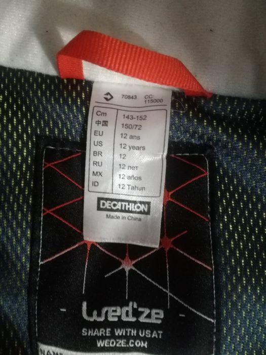 Детско зимно яке wedze