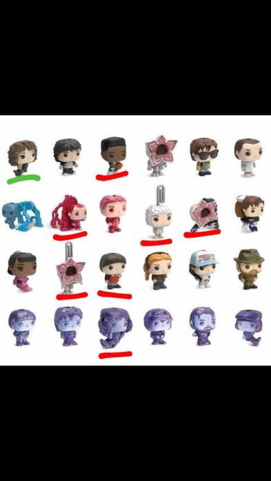 Kinder joy фигурки ОСД очень странные дела