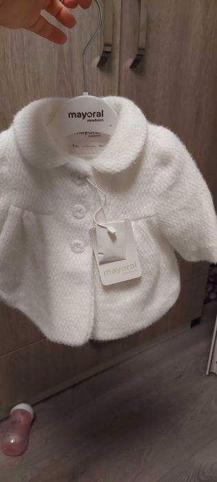 Mayoral бебе рокля, обувки, палто