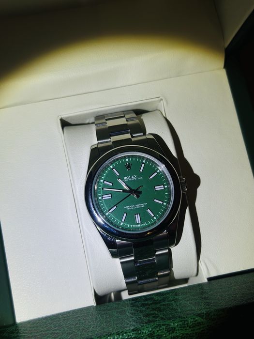 Rolex Oyster Perpetual 41mm Green