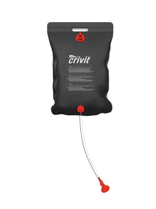 Duș solar 25 L, camping, gradina, pliabil, NOU, la cutie sigilata