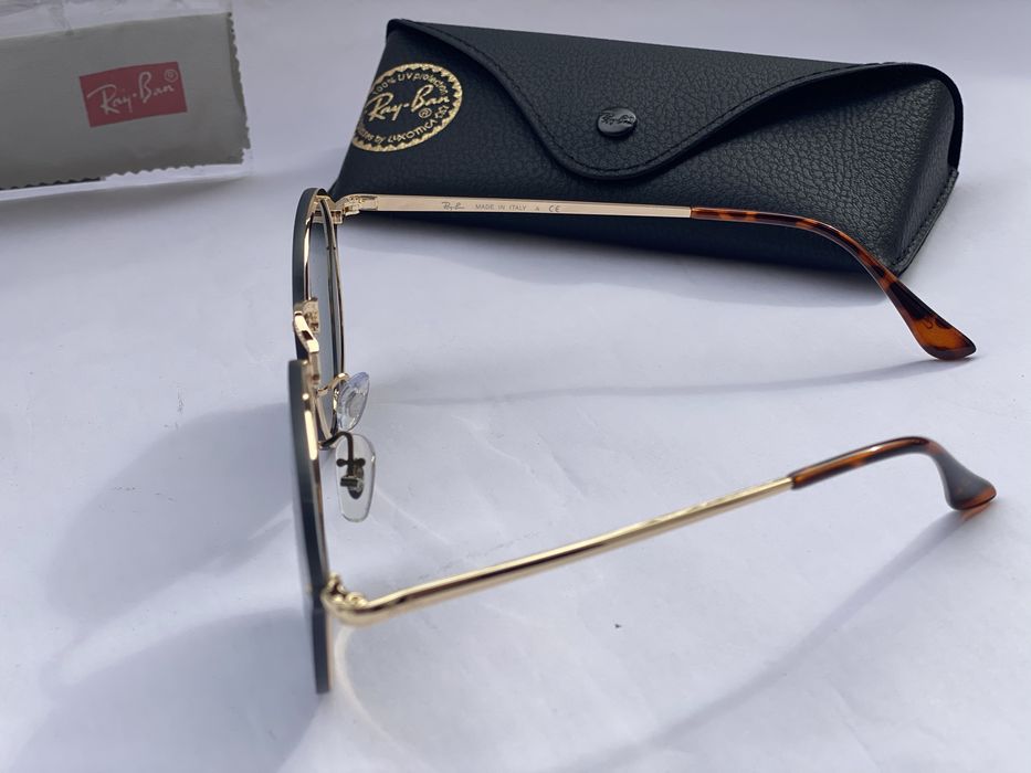 Ochelari de soare Ray Ban 3574N Blaze Round Noi